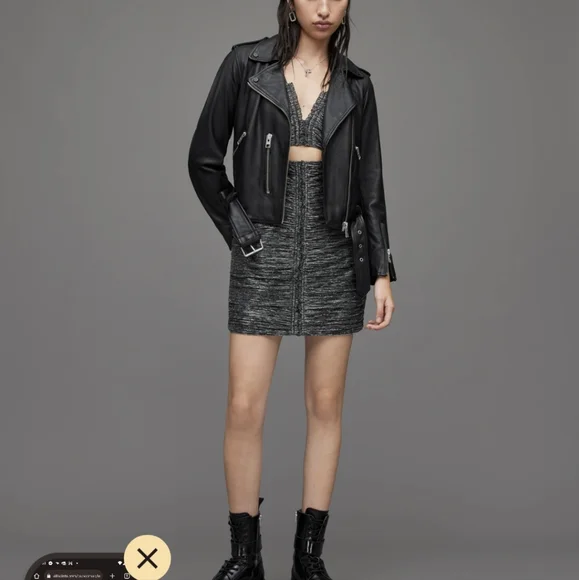 Balfern leather biker jacket - Picture 4 of 11